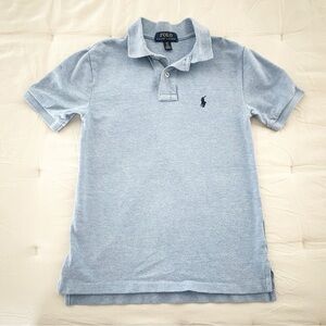 Polo Ralph Lauren Baby Blue Polo Shirt Boys size Small 8